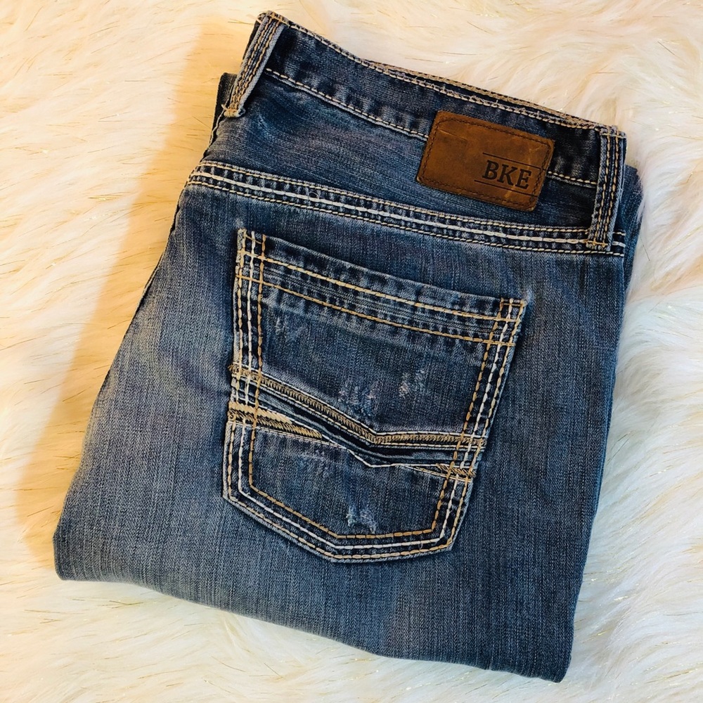 Men’s BKE “Seth” brand bootcut jeans size 40R
